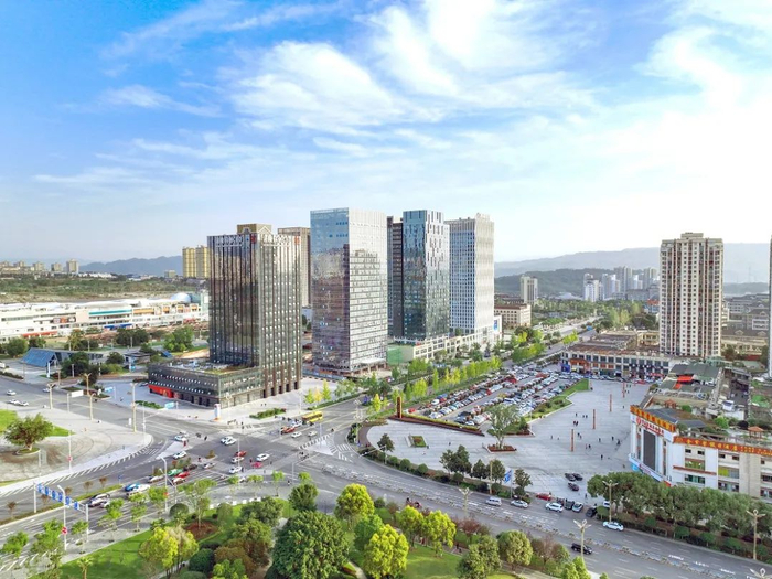 涪陵高新区。涪陵区委宣传部供图