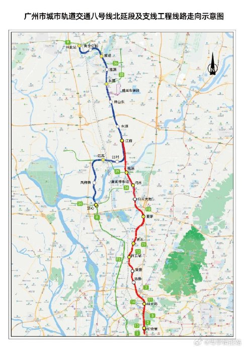 地铁八号线北延段首个车站进入主体结构施工阶段
