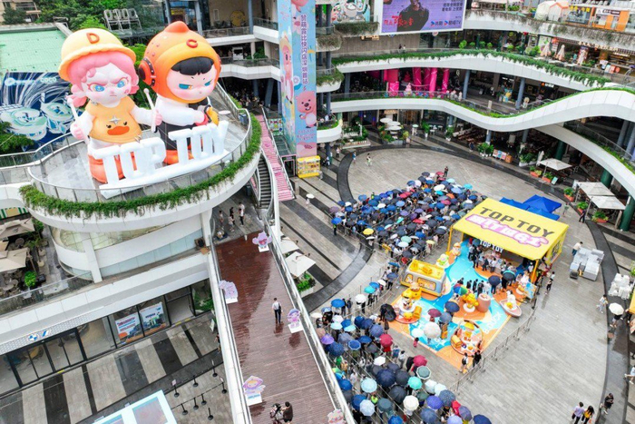 TOP TOY x B.DUCK  深圳福田COCO Park首发签售快闪店