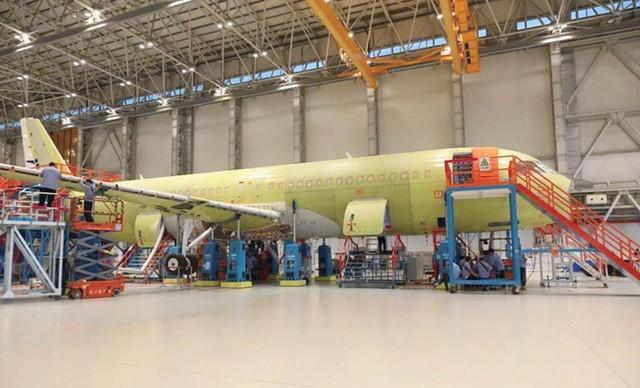 C919总装线资料图 