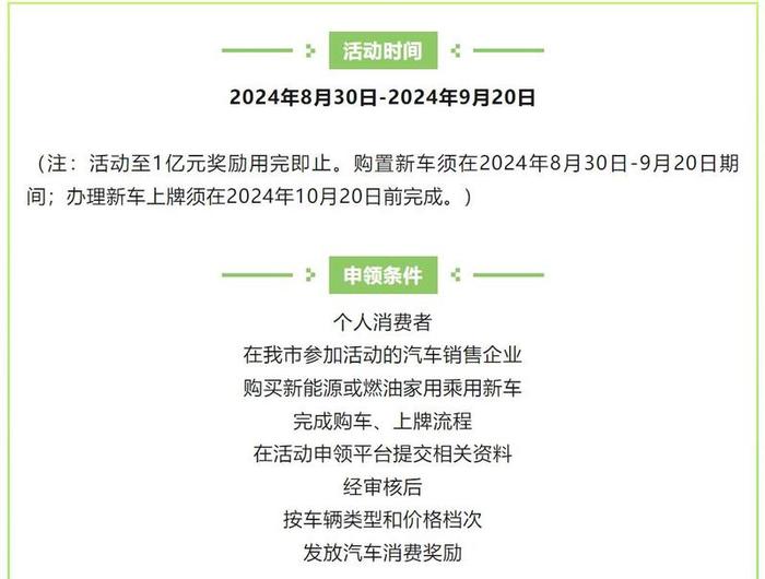 成都:成都车展期间将发放1亿元购车补贴