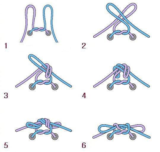 各种鞋子鞋带的系法图片