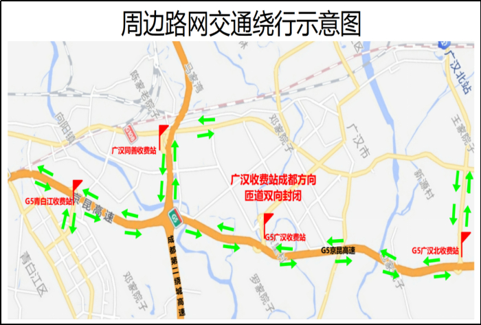 注意!成绵高速此处路段实施临时交通管制