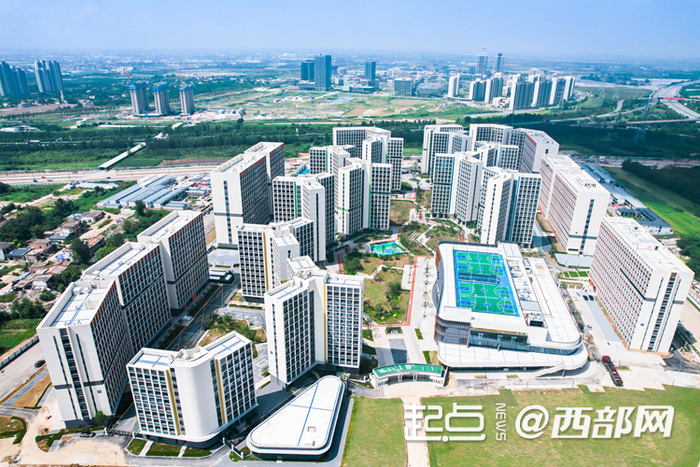 西部创新港大型保租房科创方舟一期投用