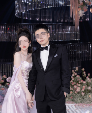 ▲单尔特、钱杨杨夫妇