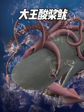 世界上最大的无脊椎动物,大王酸浆鱿!竟能生长至20米长