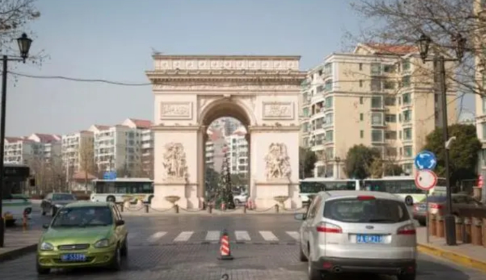 上海康城小区。图源：澎湃新闻