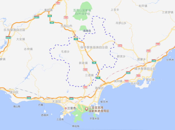 图片来源：高德地图