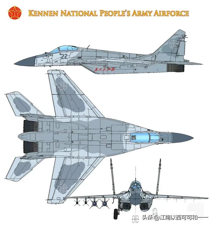 米格25三视图图片