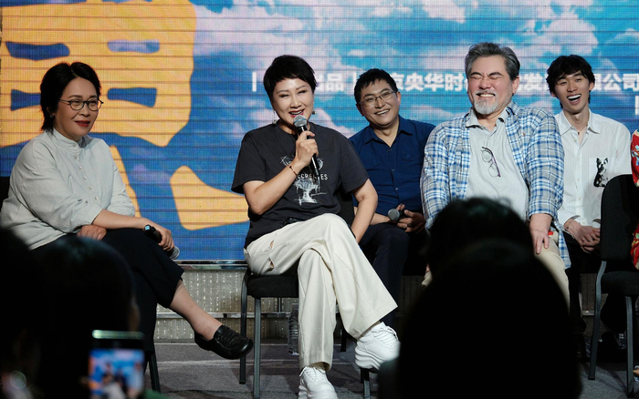 凯丽分享演出心得。主办方供图