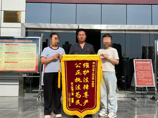 岐山法院 | 一面迟到三年的锦旗|锦旗|岐山|李法官_新浪新闻