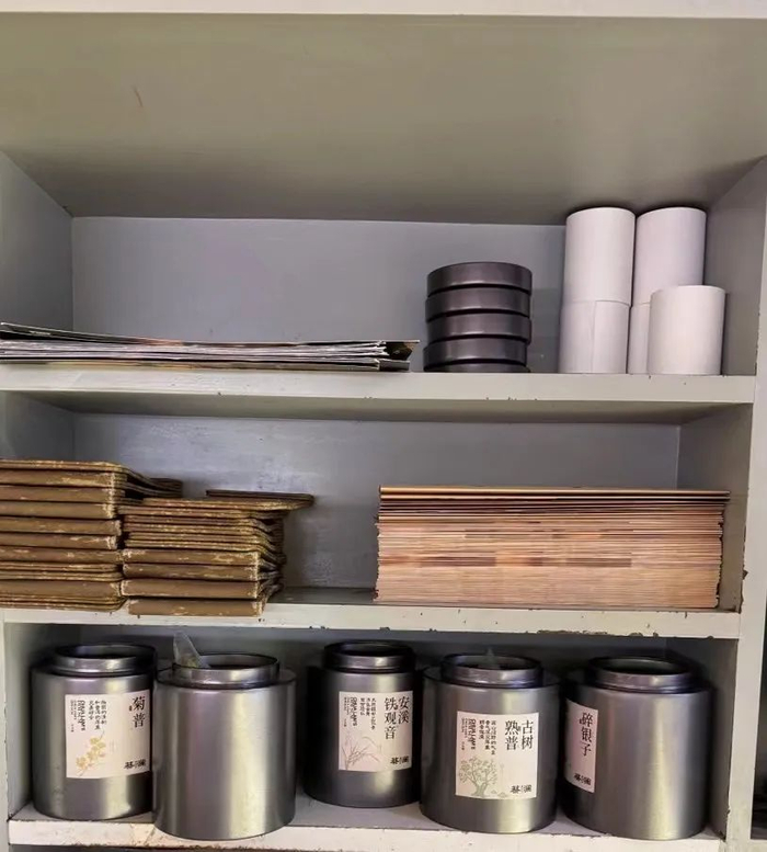 天河区正佳广场内的蔡澜点心提供的茶包。