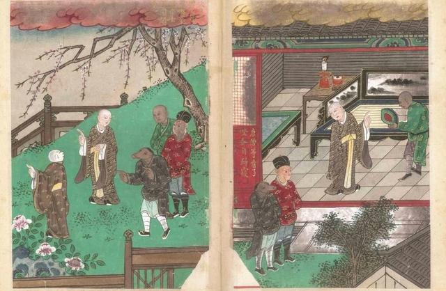 明代《唐玄奘法师西天取经全图》插图