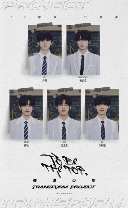 根据投票结果,TOP登陆少年团高会更新组合成员介绍及番位!|左航|张泽禹|张极|苏新皓|朱志鑫_新浪新闻
