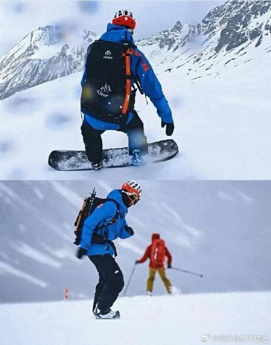 王一博挑战雪地滑雪,帅气如风,毫无畏惧!