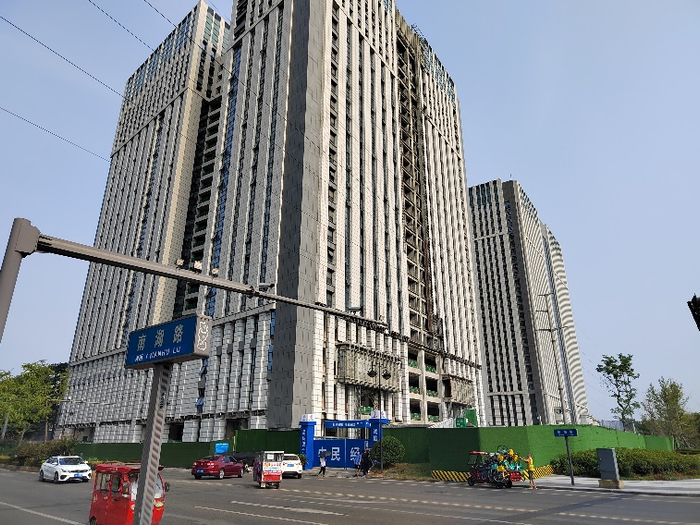 成都双发天禧中心。孟双奎/摄