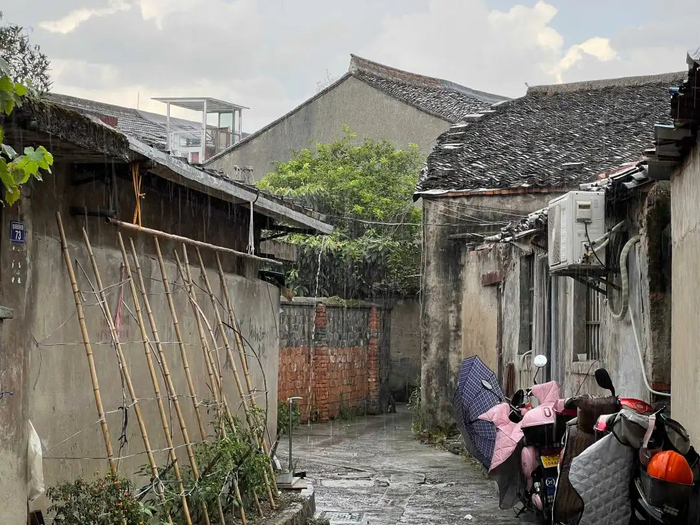 该项目征收区域内部分房屋现状。宁波晚报记者 徐露清/摄。下同