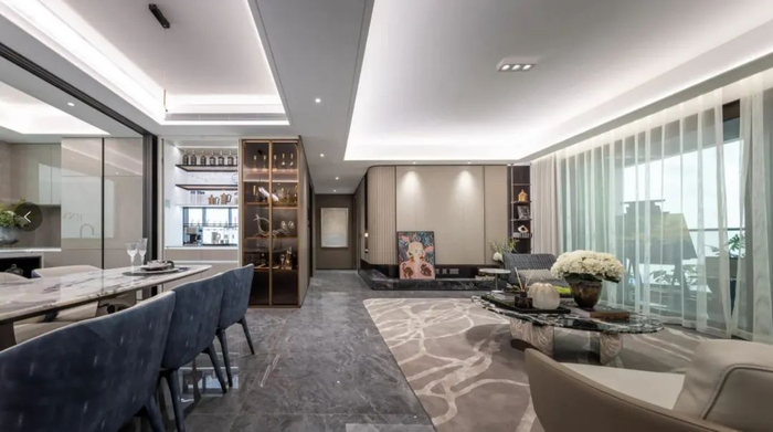 中环金茂府样板间实景图