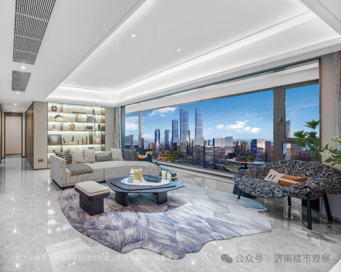 （中信泰富·玖著效果示意图）