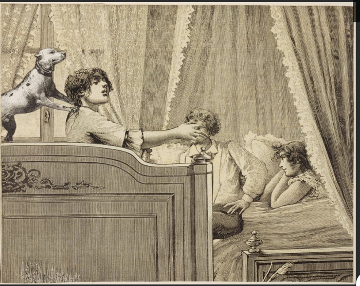 马克斯·恩斯特，《百头女》一页