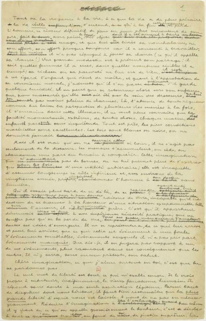 安德烈·布勒东，《超现实主义宣言》，1924