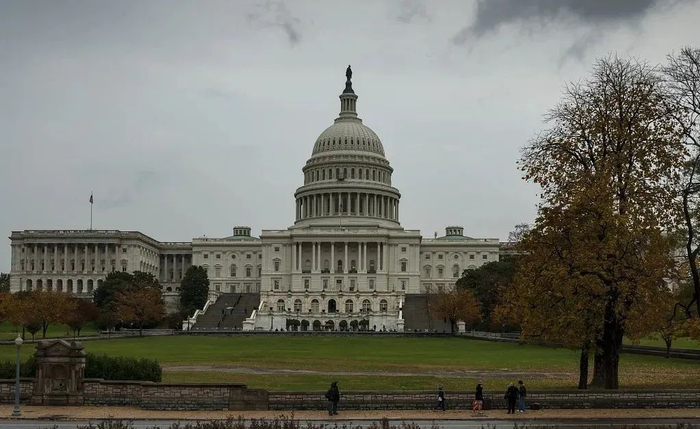 美国国会大厦 资料图。图源：视觉中国