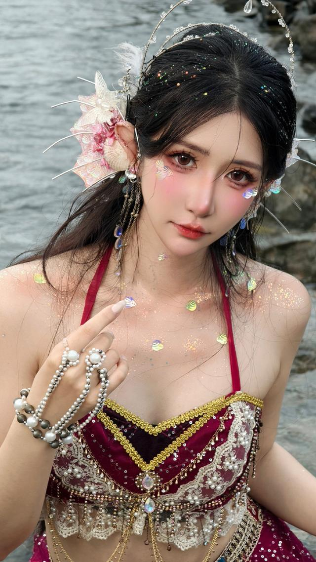 《人鱼公主》美人鱼cosplay