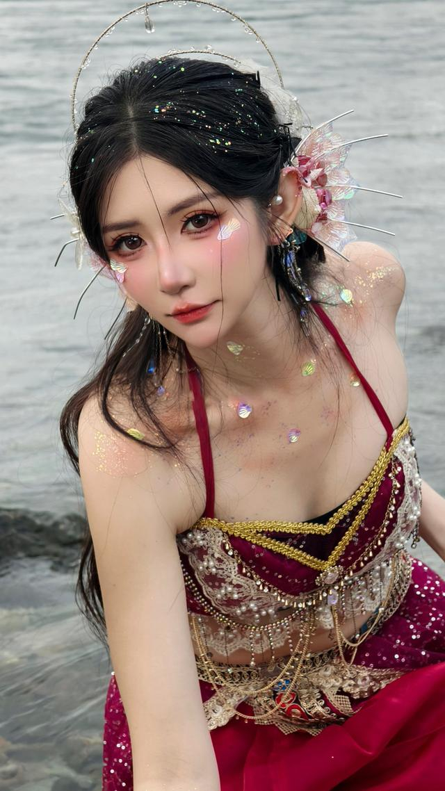 《人鱼公主》美人鱼cosplay