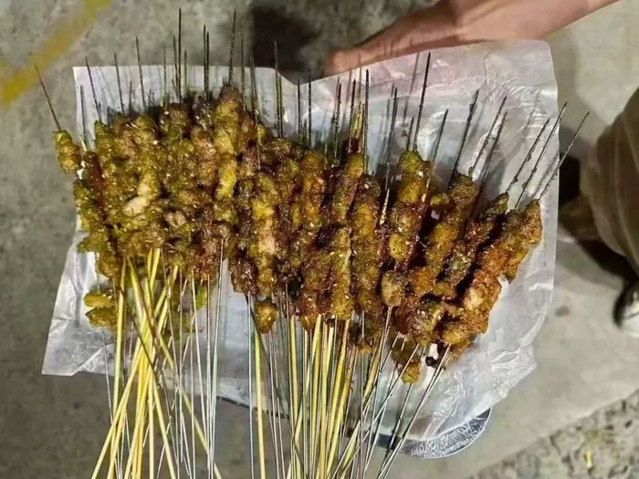 郭二七的烧烤摊，图片来源：受访者供图