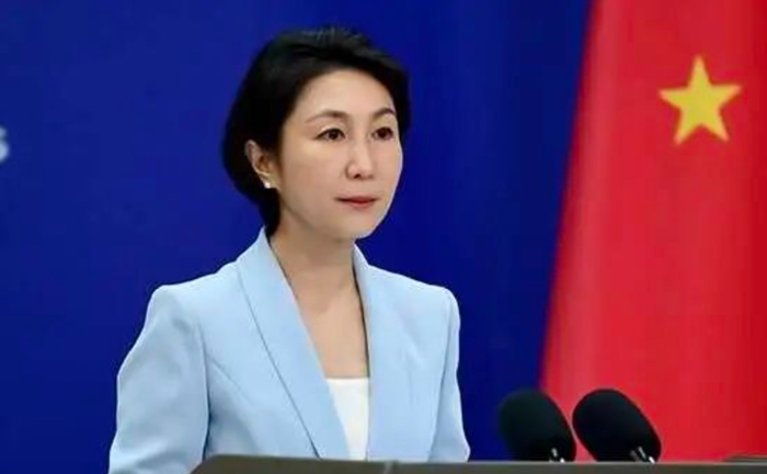 外交部发言人毛宁。图片来自外交部