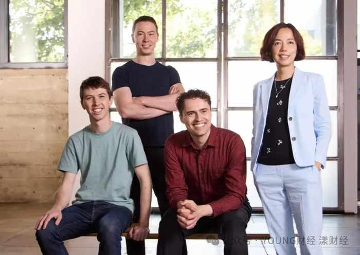 World Labs四位创始人，右一为李飞飞。