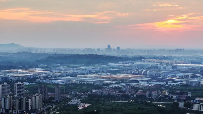 铜梁产城融合景象