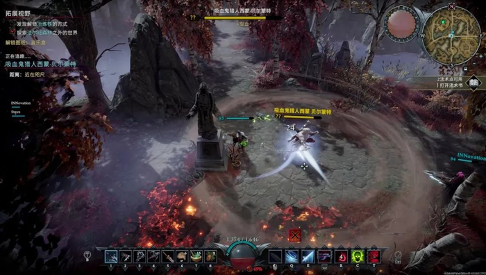 一个人吸引火力，其他人在远程消耗也是个常见战术