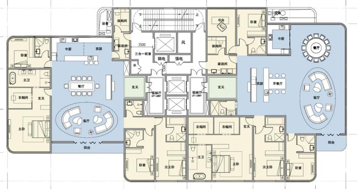 户型过程稿 图源网络