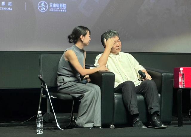 9月16日晚，是枝裕和在上海《无人知晓》映后谈。Morning 图