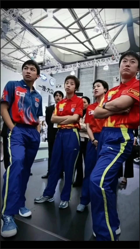 裤子一扎,有我没他 ,出来一起打球吗? 国乒 陈玘 张怡宁 王楠 马琳
