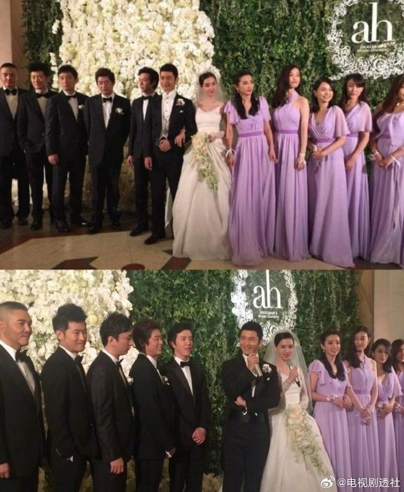黄晓明和angelababy当年的世纪婚礼… 参加过黄晓明杨颖婚礼的现在都