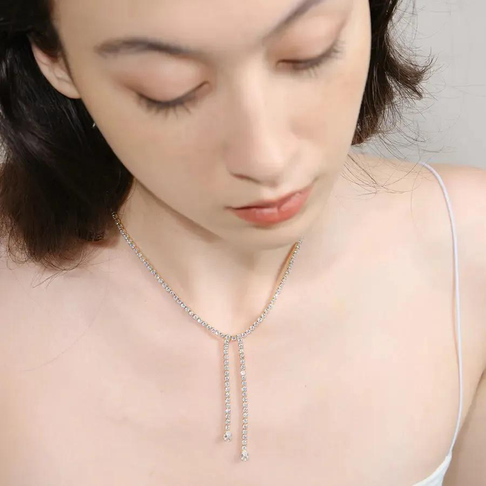 这款项链划线价268元，折后价格245元就能入手。