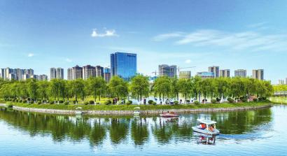 泸州市渔子溪生态湿地公园。泸州市委宣传部供图