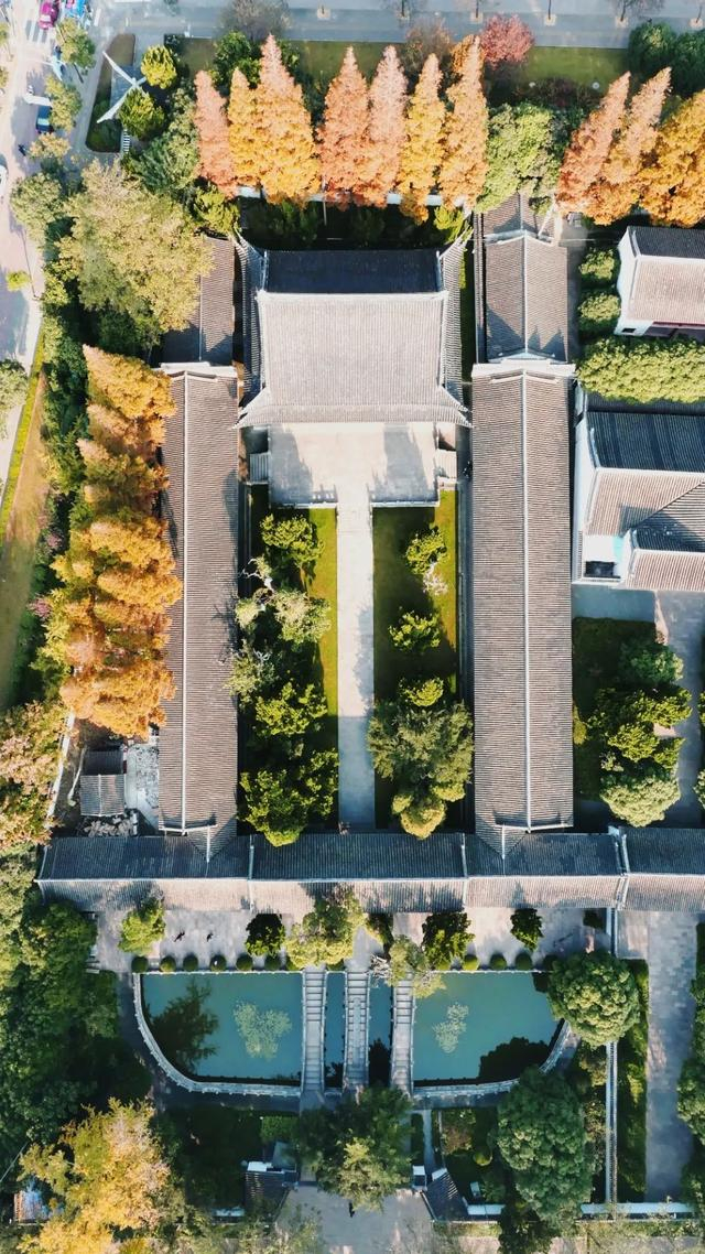 嘉定孔庙鸟瞰图