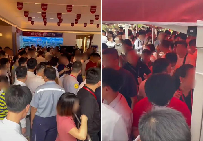 （前几天的保利雅郡，图源中介