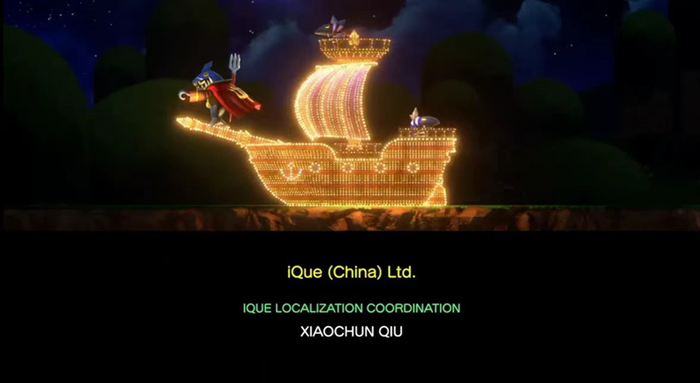  在《超级马力欧RPG》中，结尾的制作人员名单只出现了一位本地化成员的名字