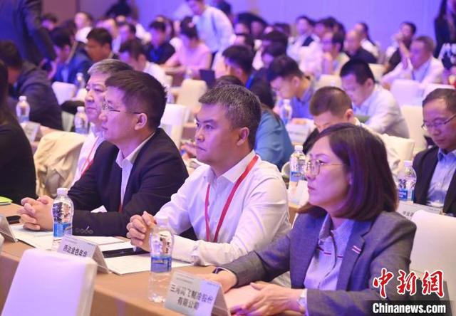 9月26日，2024年北京通州与河北廊坊北三县一体化高质量发展示范区项目推介会举行，图为推介会现场。刘向 摄