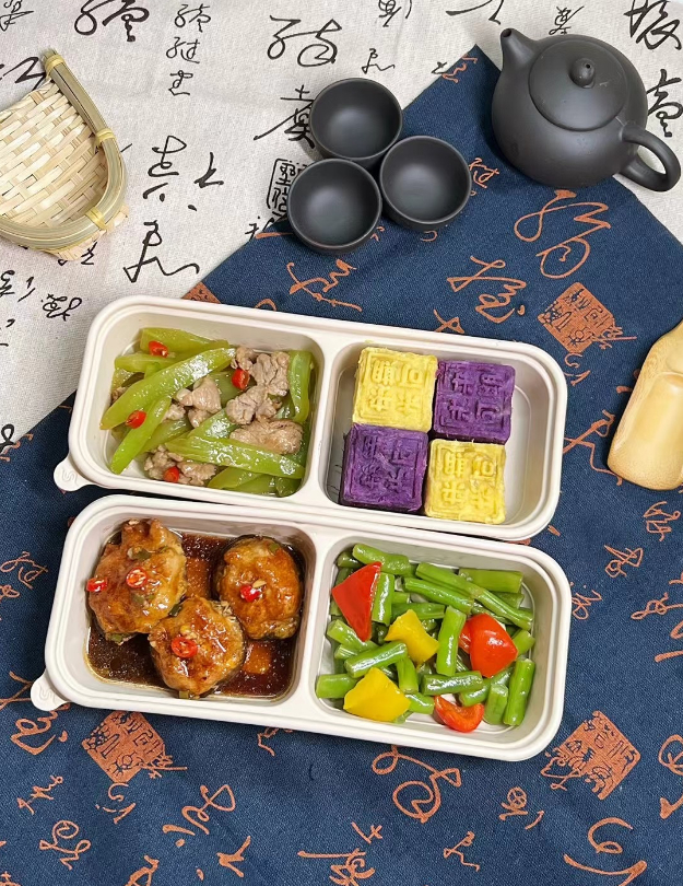 外卖“住家饭”菜品。受访者供图