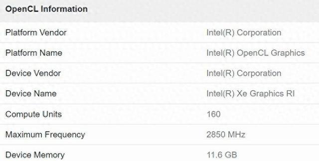 英特尔下代显卡曝光：频率达2.85GHz！