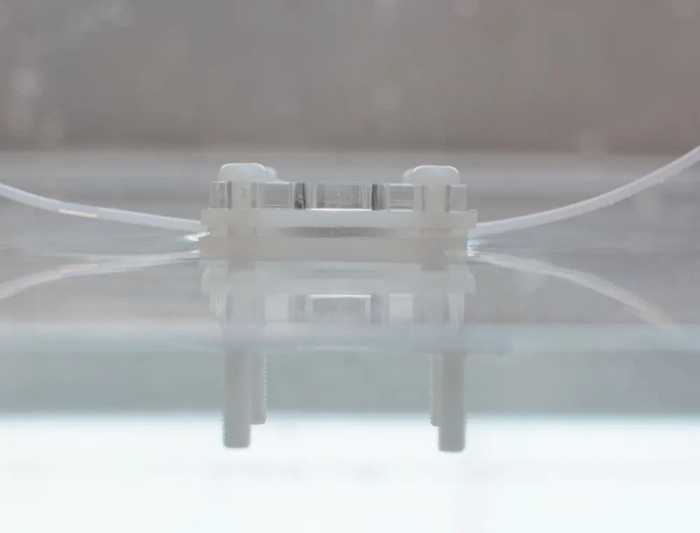 图为南京大学科研人员研制的“界面光热‘盐湖提锂’装置”。（南京大学供图）