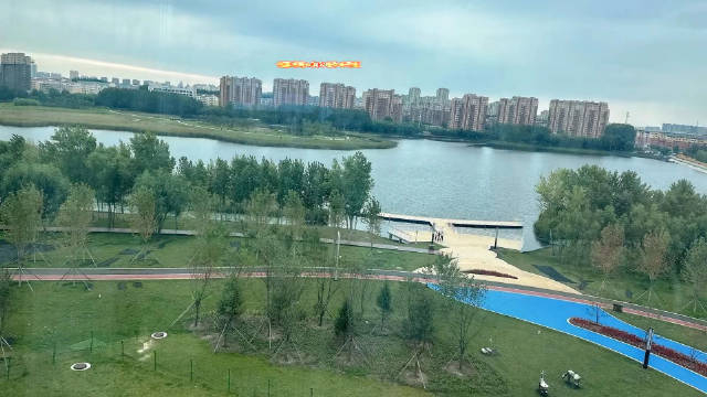 长春市同心湖公园(一期)今日开园