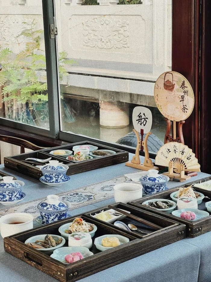 泰州早茶“船宴”