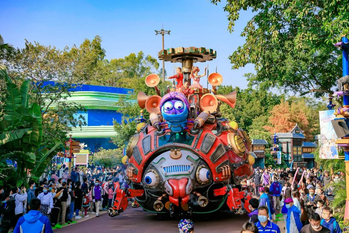 热闹的长隆欢乐世界巡游开启啦