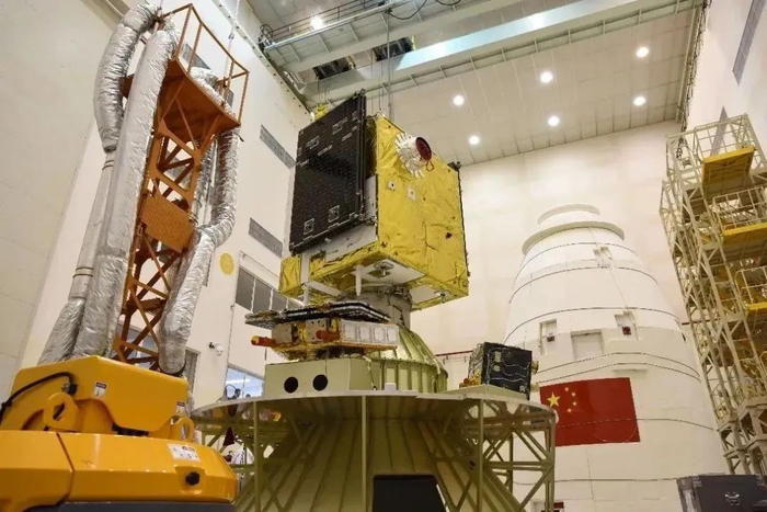 “羲和号”卫星发射前照片